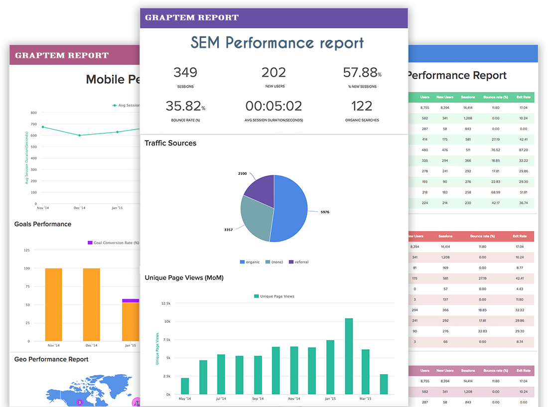 Monthly Performance Report sem